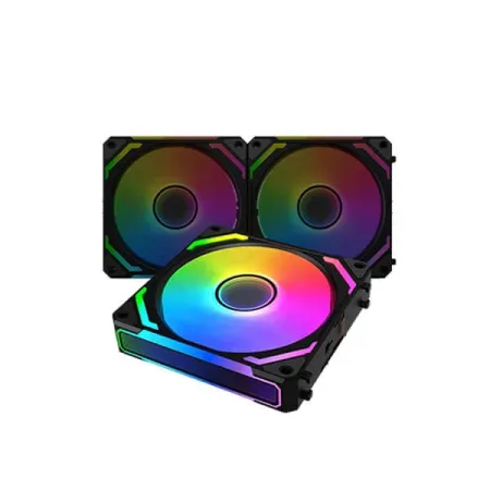 Xigmatek Starlink Ultra Arctic 120mm ARGB Cabinet Fan (Triple Pack)