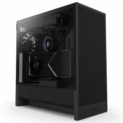 NZXT H5 Flow Compact Mid Tower ATX Cabinet Black (CC-H52FB-01)