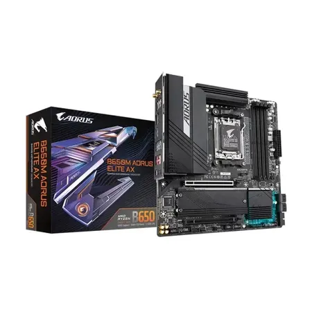 GIGABYTE B650M Aorus Elite AX Wifi DDR5 AMD Motherboard