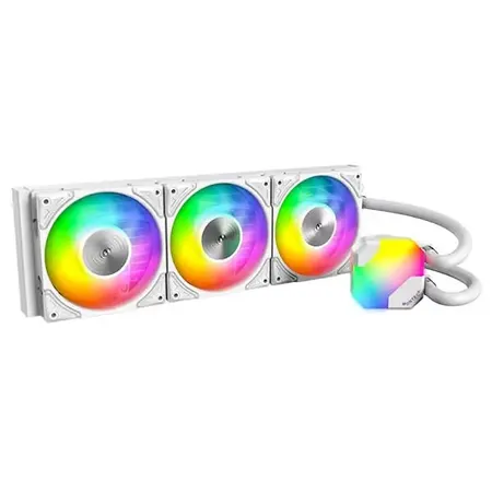 Montech HyperFlow ARGB 360 CPU Liquid Cooler White (HYPERFLOW-ARGB-360-WHITE)