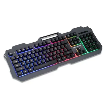 Lapcare LGK-171 Blade II Champ Series Rainbow Backlit USB Wired Keyboard with 104 Keys