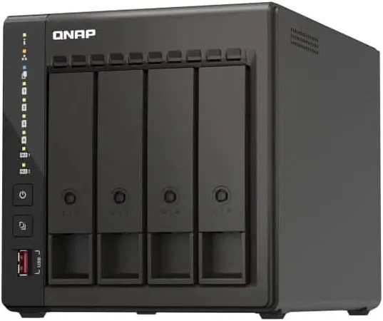 QNAP TS-453E-8G-US 4 BAY HIGH-PERFORMANCE DESKTOP