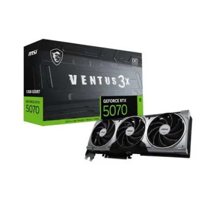 MSI GeForce RTX 5070 Ventus 3X OC 12GB GDDR7 Graphic Card