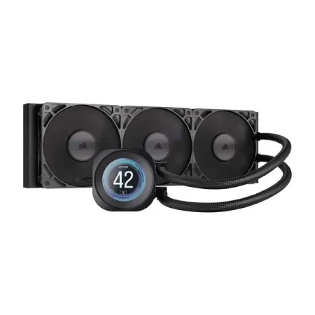 Corsair Nautilus 360 RS 360mm LCD CPU Liquid Cooler Black (CW-9061033-WW)