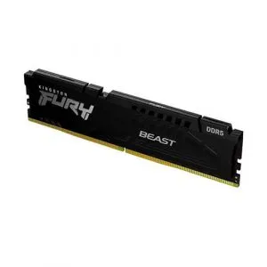 Kingston FURY Beast RGB 32GB (32GBx1) DDR5 5200MHz Black Desktop RAM KF552C40BBA-32