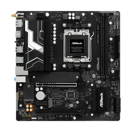 ASRock B850M X WiFi R2.0 AMD B850 AM5 Micro ATX DDR5 WiFi 6E Motherboard
