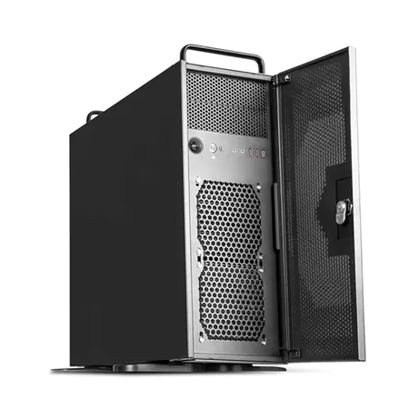 SilverStone RM42‑502 4U Rackmount Server Chassis with Liquid Cooling Ready (240 mm)