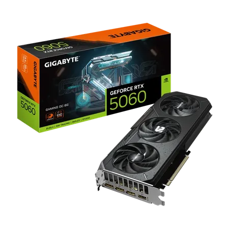 GIGABYTE Geforce RTX 5060 Gaming OC 8GB NVIDIA Graphic Card