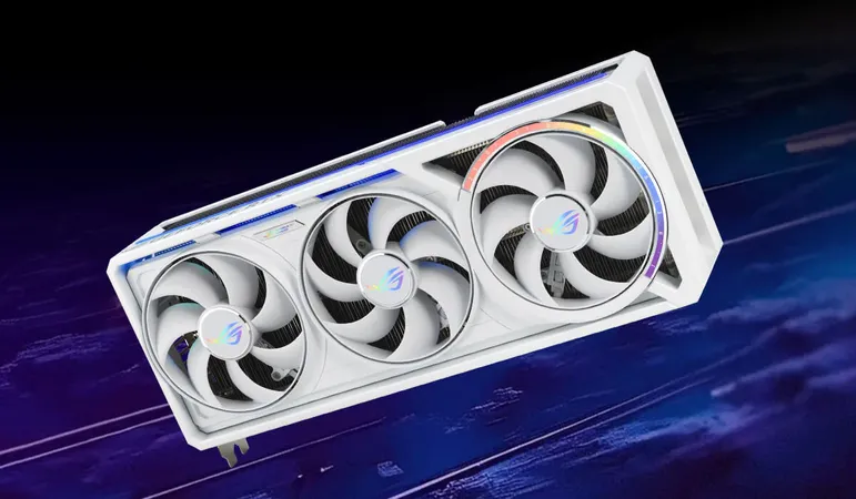 ASUS ROG Astral GeForce RTX 5080 16GB GDDR7 White OC Edition Triple Fan Graphics Card