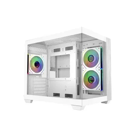 Cooler Master Elite 481 Wood Computer Case- White