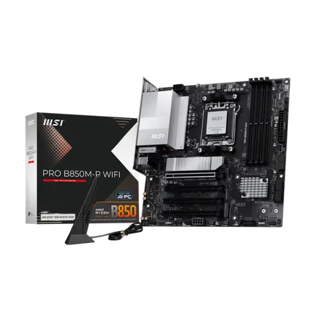 MSI Pro B850M-P WiFi AM5 Micro ATX Motherboard