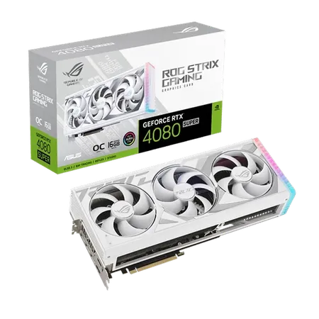 ASUS ROG Strix RTX 4080 Super White OC Edition 16GB Nvidia Graphic Card