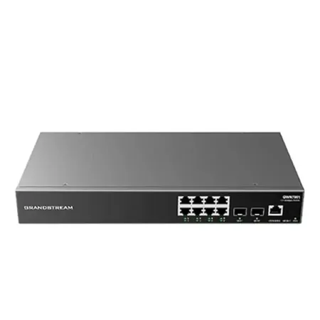 Grandstream GWN7811 8-Port Gigabit Layer 3 Managed Network Switch with 2x 10G SFP+ Uplink Ports