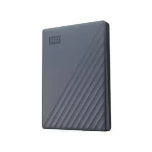 Western Digital WD 4TB My Passport Portable Hard Disk Silicon Grey & Works with USB-C