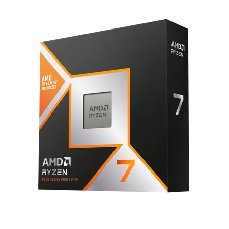 AMD Ryzen 7 9800X 3D 8 Cores 16 Threads 5.2GHz 104MB Cache AM5 Socket Desktop Processor