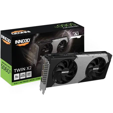 Inno3d Nvidia GeForce RTX 5060 Ti Twin X2 8GB GDDR7 Dual Fan Graphics Card