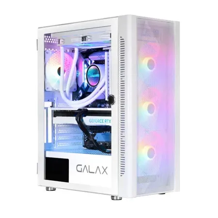 GALAX Revolution-06 Mesh RGB ATX Mid Tower Cabinet (White)
