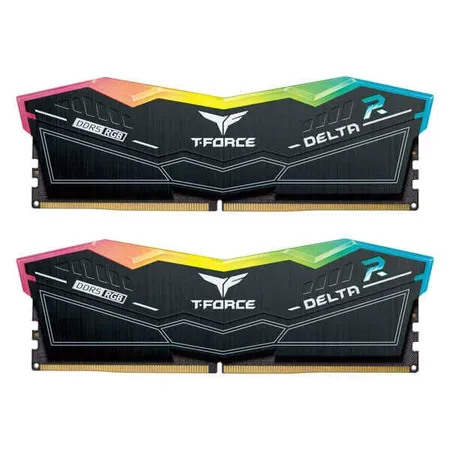 TeamGroup T-Force Delta RGB 64GB (32GBx2) DDR5 5600MHz Ram (Black) FF3D564G5600HC36BDC01