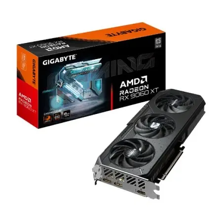 Gigabyte Radeon RX 9060 XT Gaming OC 8GB GDDR6 Graphics Card (GV-R9060XTGAMING-OC-8GD)