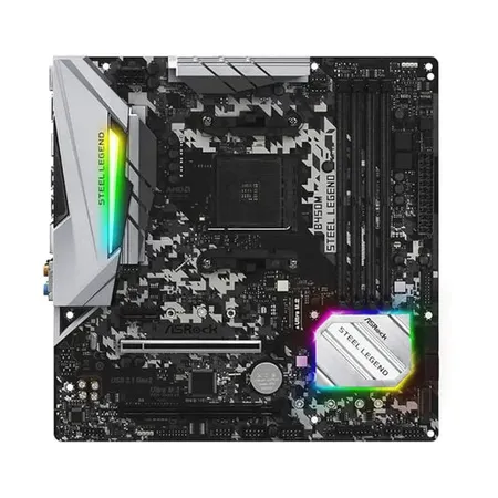 ASRock B450M Steel Legend AMD B450 AM4 Micro ATX Motherboard