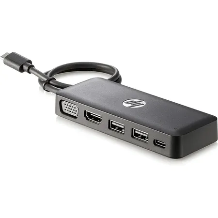 HP Z9G82AA USB-C Travel Hub Docking Station with HDMI VGA and USB