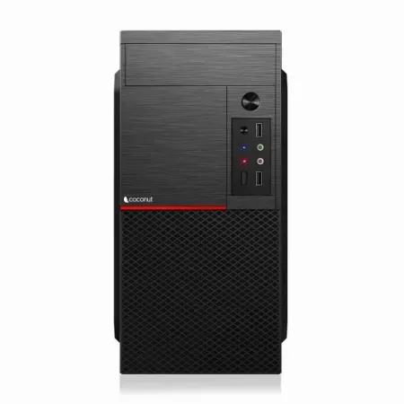 Coconut Magic mATX Office Cabinet with SM45 Power Supply and RGB Strip