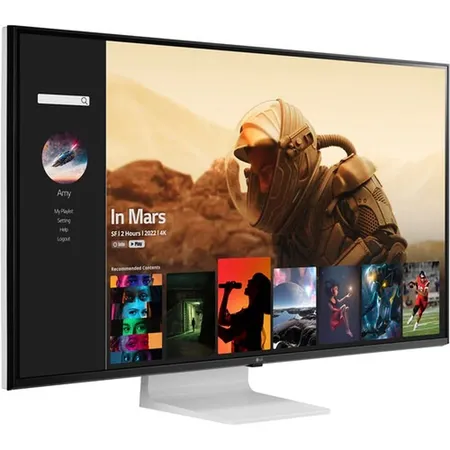 LG 43SQ700S-W 43" 4K UHD IPS Smart Display with webOS Monitor