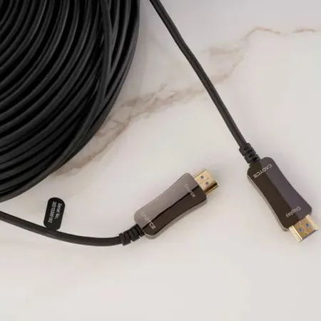 Cadyce CA-HDCAB70 High Speed HDMI Fiber Cable with Ethernet (70M) - Black