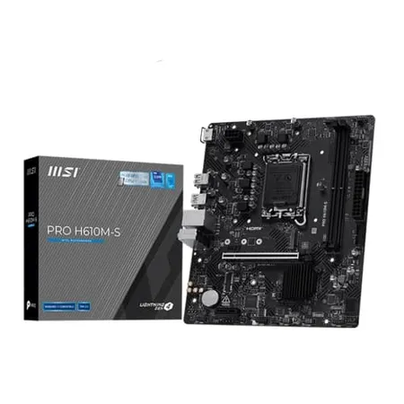MSI PRO H610M-S M-ATX Motherboard