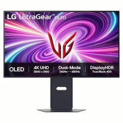 LG 32 inch UltraGear Dual-Mode OLED Gaming Monitor (32GS95UV-B)
