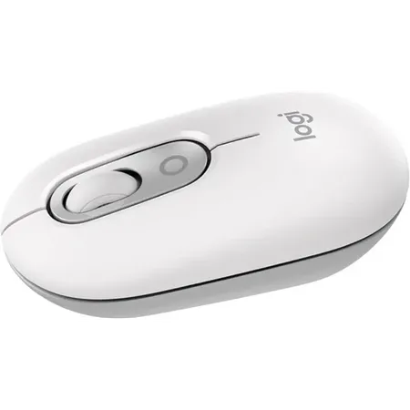 Logitech POP Multi-Device Bluetooth Wireless Mouse with Emoji Button - Off White