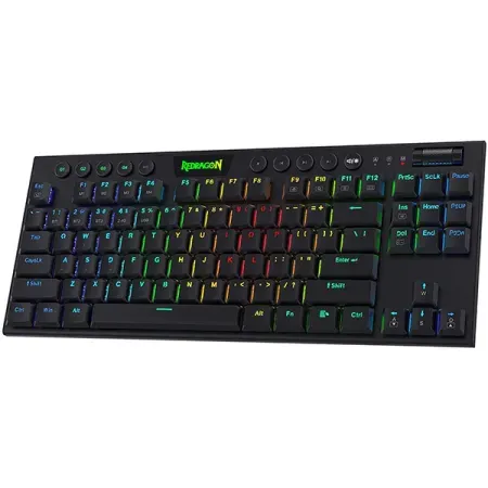 Redragon K621 PRO Horus Tkl Wired+2.4G+BT Mechanical Keyboard Black