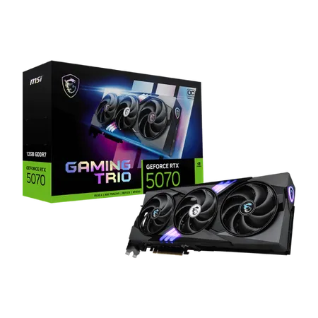 MSI RTX 5070 Gaming Trio OC 12GB GDDR7 Graphics Card (G5070-12GTC)