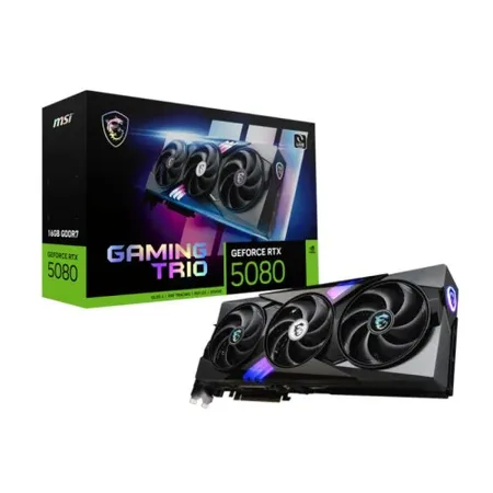 MSI GeForce RTX 5080 Gaming Trio White 16GB NVIDIA Graphic Card