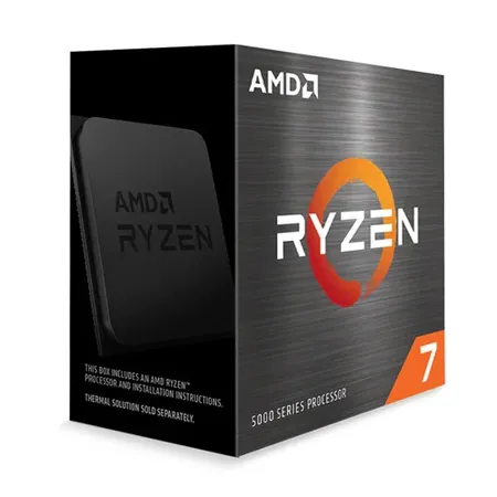 AMD 5000 Series Ryzen 7 5800X Desktop Processor 8 cores 16 Threads 36 MB Cache 3.8 GHz Upto 4.7 GHz AM4 Socket 500 Series Chipset (100-100000063WOF)