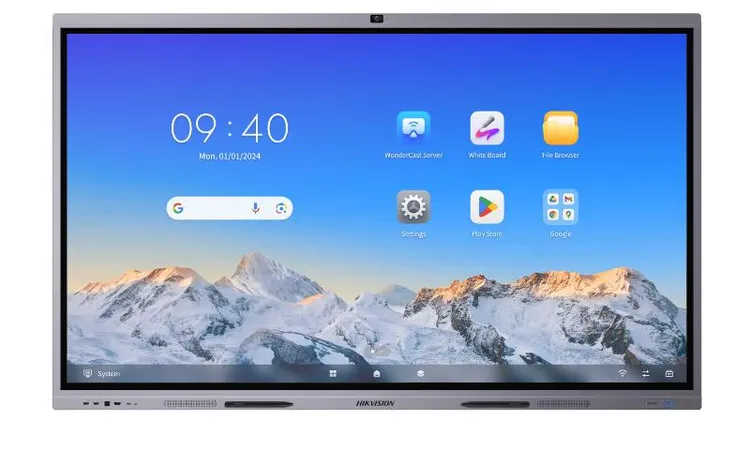 HIKVISION 86-INCH 4K INTERACTIVE DISPLAY DS-D5B86RB/EL(O-STD)/8G+128G
