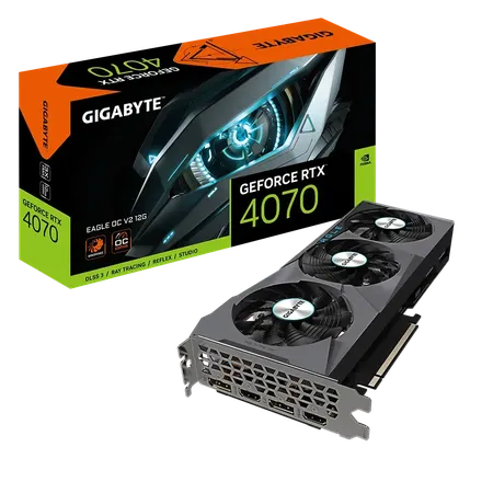 GIGABYTE GeForce RTX 4070 EAGLE OC V2 12GB Nvidia Graphic Card