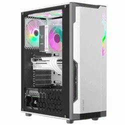 Ant Esports Eclipse Mid Tower Cabinet - White/Grey...