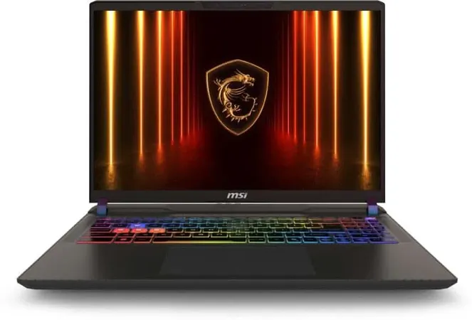 MSI VECTOR 16 HX A INTEL CORE ULTRA 9 275HX - (32 GB/1 TB SSD/WINDOWS 11 HOME/16 GB GRAPHICS/NVIDIA GEFORCE RTX 5080/240 HZ) VECTOR 16 HX AI A2XWIG-226IN GAMING LAPTOP (16 INCH, COSMOS GRAY, 2.7 KG)