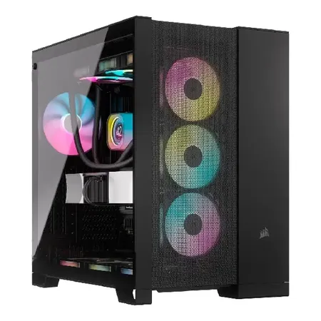 Corsair 6500D Airflow Mid-Tower Dual Chamber PC Case Black (CC-9011259-WW)