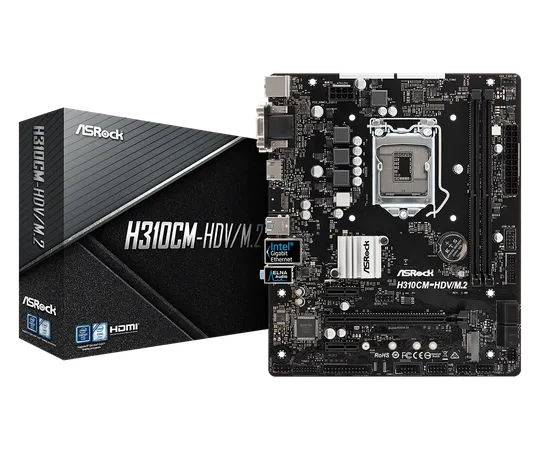 ASROCK H310CM-HDV/M.2 MOTHERBOARD