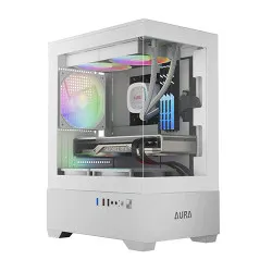 Gamdias Aura GC9M ARGB M-ATX Mini Tower Case