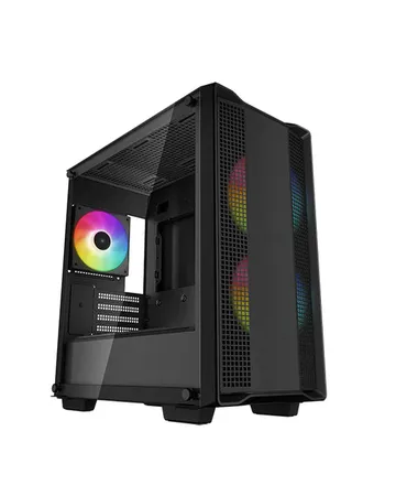 DeepCool CC360 ARGB Micro ATX Cabinet Black