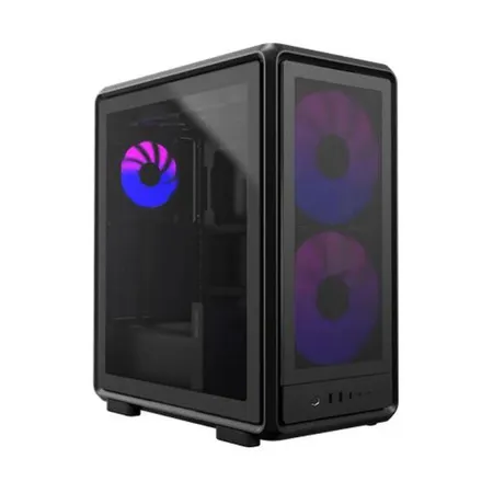 Cooler Master MasterFrame 500 Mesh ARGB Open-Frame Mid Tower Cabinet – Black