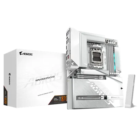 GIGABYTE X870 AORUS Stealth ICE DDR5 AMD Motherboard