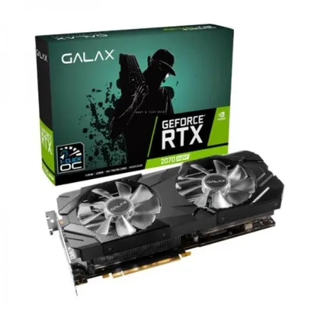 GALAX GeForce RTX 2070 Super EX Gamer Black Edition (1-Click OC) 8GB Nvidia Graphic Card