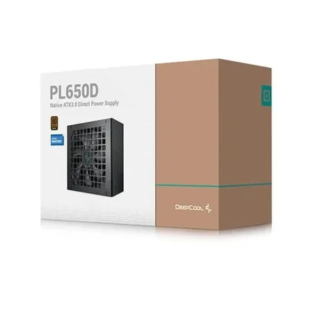 Deepcool PL650D 650 Watts 80 Plus Bronze ATX 3.0 Non-Modular Power Supply Unit SMPS