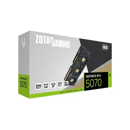ZOTAC GAMING GeForce RTX 5070 SOLID 12GB GDDR7 Graphics Card