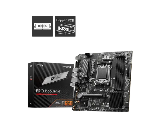 MSI B650M-P PRO AMD AM5 MOTHERBOARD