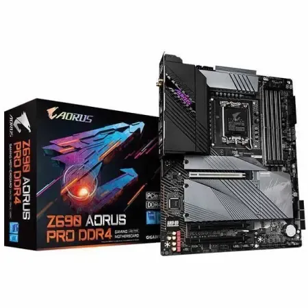 Gigabyte Z690 AORUS PRO Wifi DDR4 INTEL Motherboard Supports Intel 12th, 13th & 14th Gen Processors